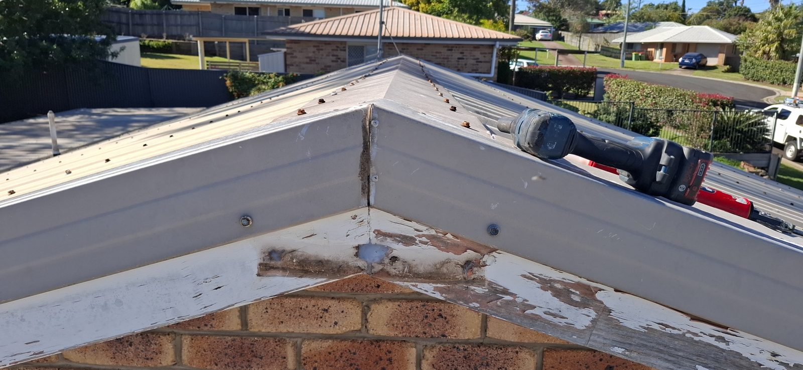 Existing Point of Attachment condition before upgrade work in Toowoomba